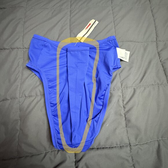 Lands End High Leg High Waisted Bikini Swim Bottoms - Size: XXS / XXXS (Altered) - Picture 5 of 9